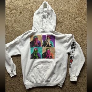 White Poetic Justice Hoodie